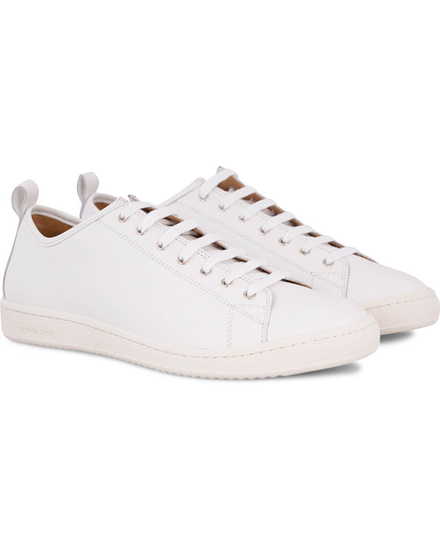 Homme | PS Paul Smith Miyata Leather Sneaker White | PS Paul Smith | Miyata Leather Sneaker White