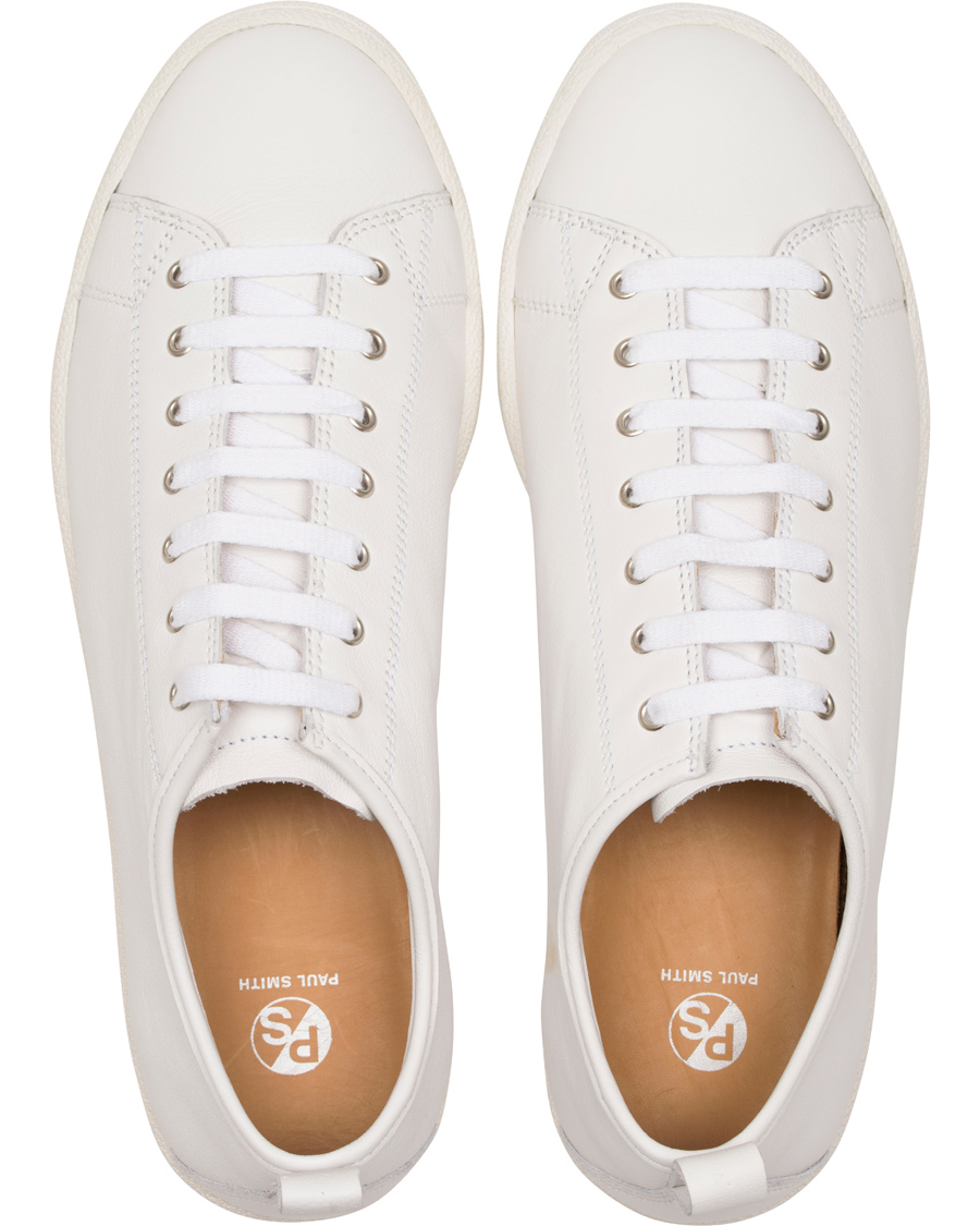 Homme | PS Paul Smith Miyata Leather Sneaker White | PS Paul Smith | Miyata Leather Sneaker White