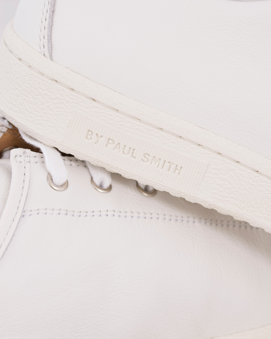 Homme | PS Paul Smith Miyata Leather Sneaker White | PS Paul Smith | Miyata Leather Sneaker White