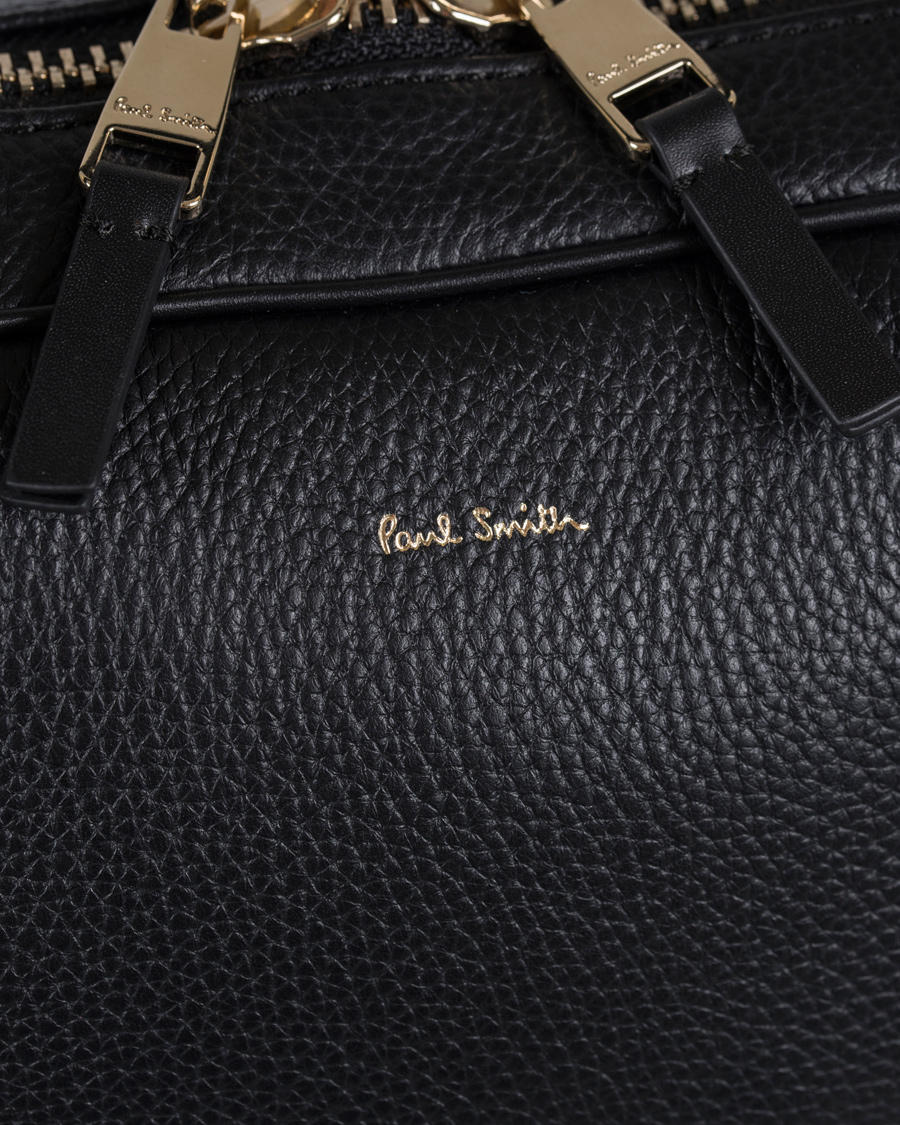 Heren | Paul Smith Portfolio Leather Bag Black | Paul Smith | Portfolio Leather Bag Black