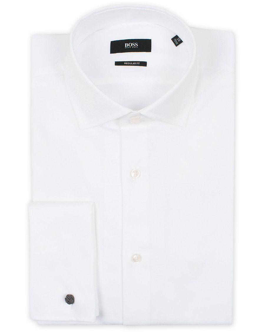 Homme | Chemises | BOSS BLACK | BOSS Gardner Regular Fit Shirt Double Cuff White