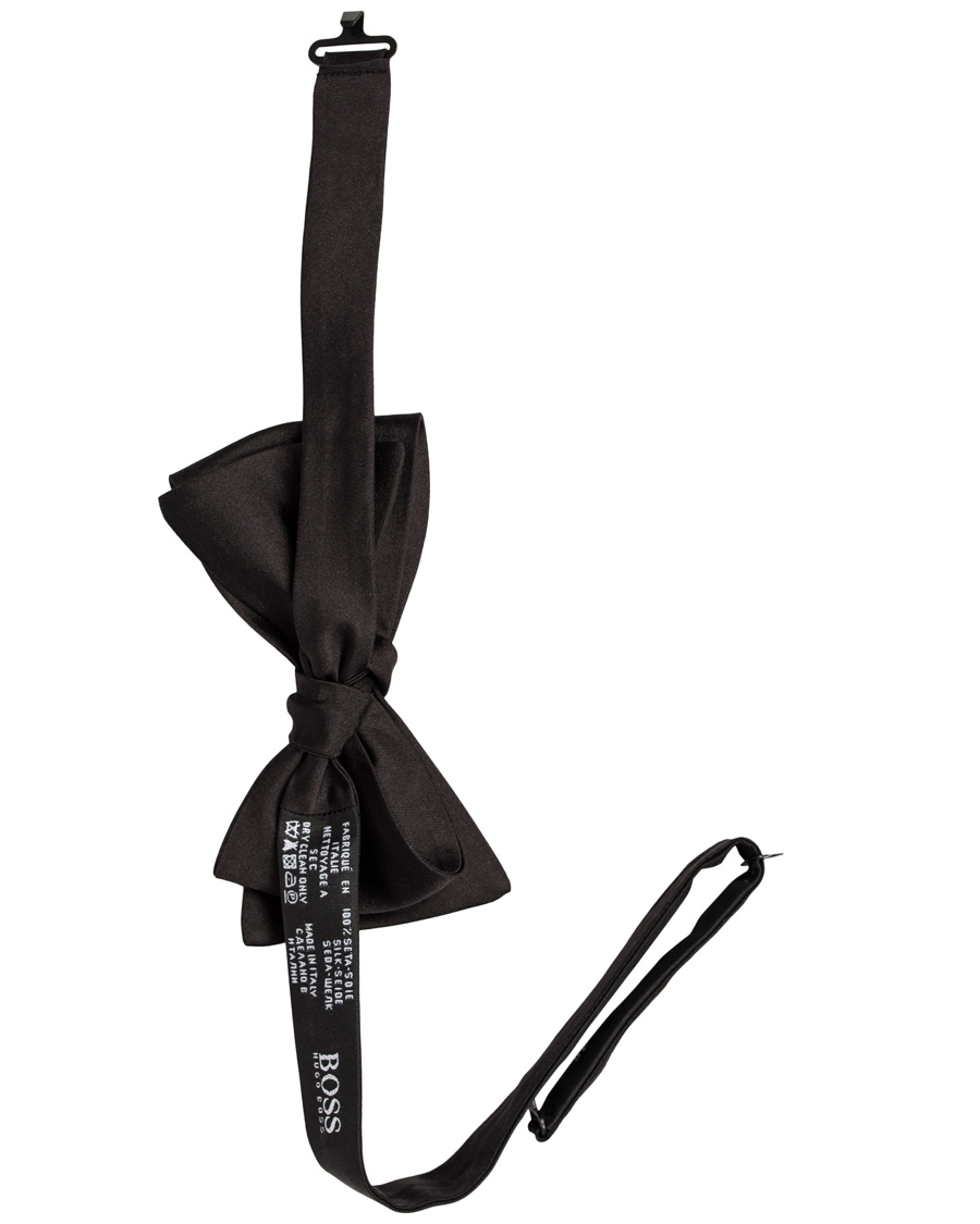 Homme | BOSS Self Bow Tie Black | BOSS BLACK | BOSS Self Bow Tie Black