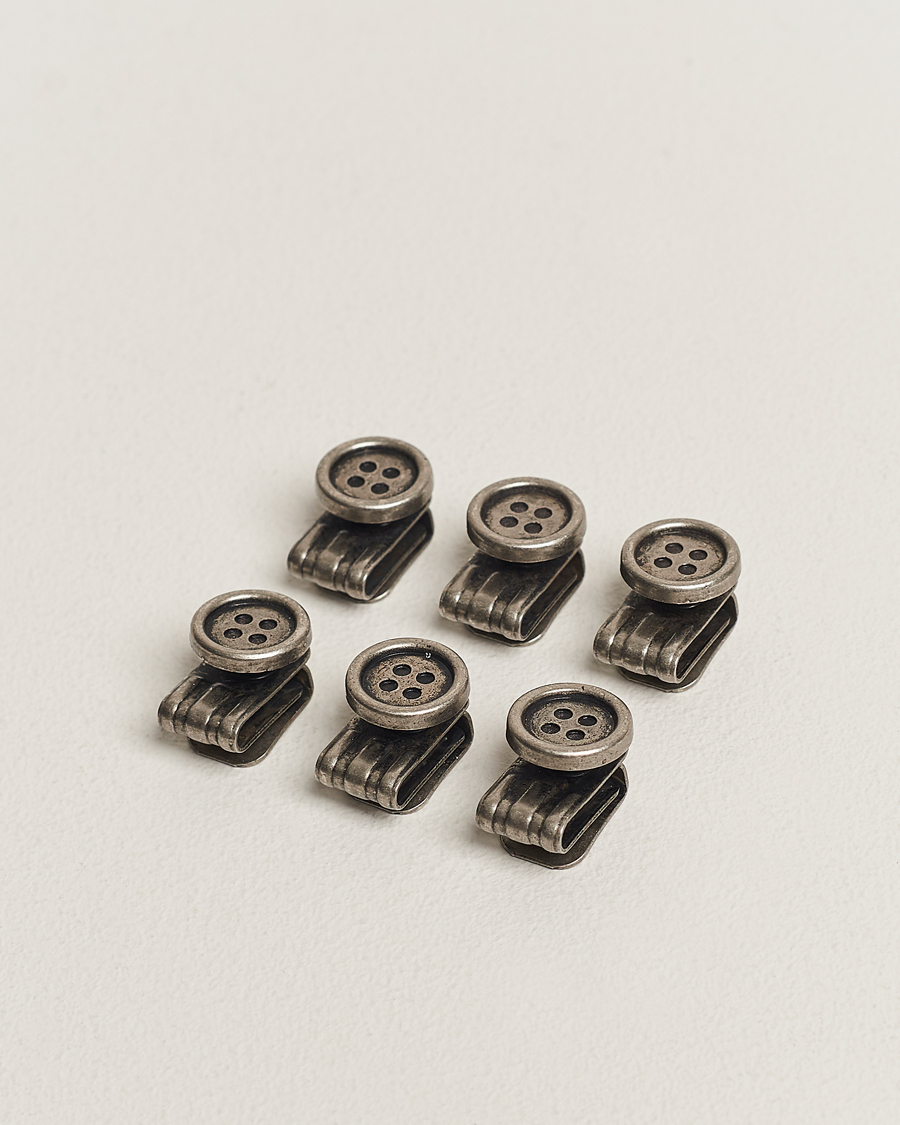 Heren | Albert Thurston Brace Buttons 6-pack | Albert Thurston | Brace Buttons 6-pack