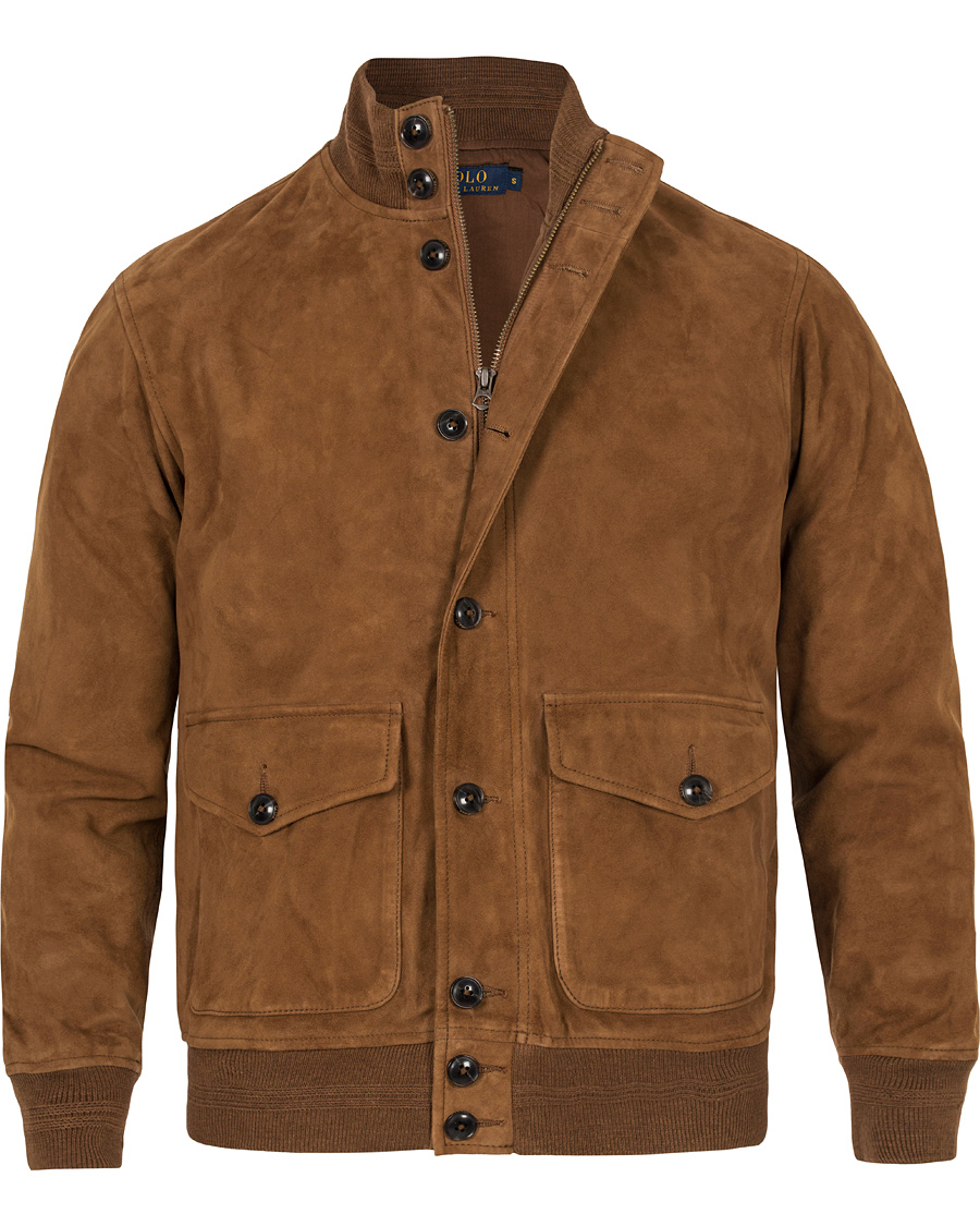 Heren | Jassen | Polo Ralph Lauren | Skeet Suede Jacket Santa Ana Snuff