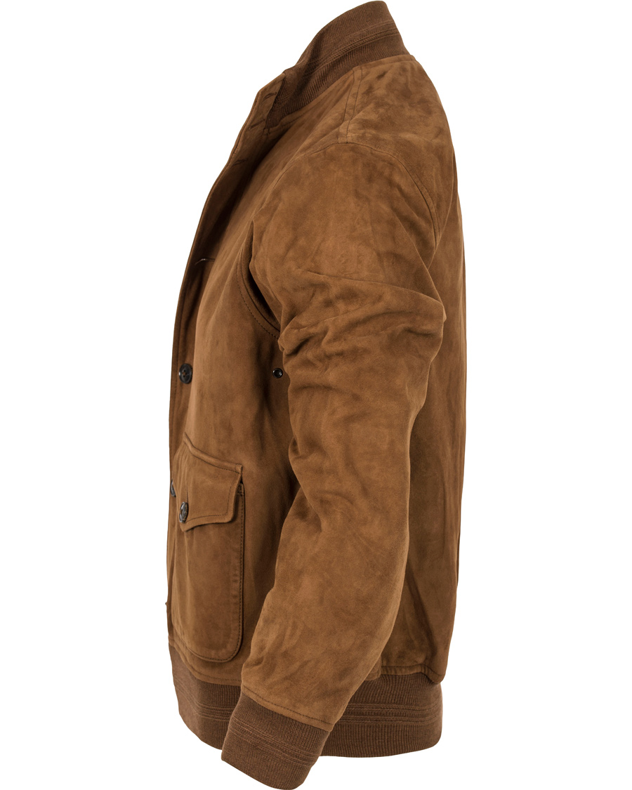 Heren | Jassen | Polo Ralph Lauren | Skeet Suede Jacket Santa Ana Snuff