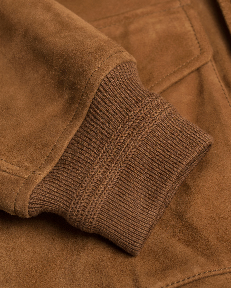 Heren | Jassen | Polo Ralph Lauren | Skeet Suede Jacket Santa Ana Snuff