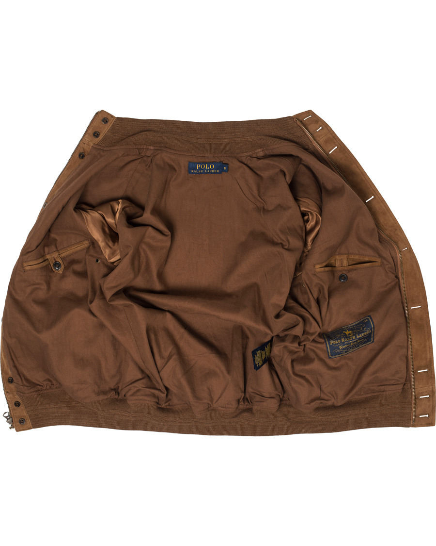 Heren | Jassen | Polo Ralph Lauren | Skeet Suede Jacket Santa Ana Snuff