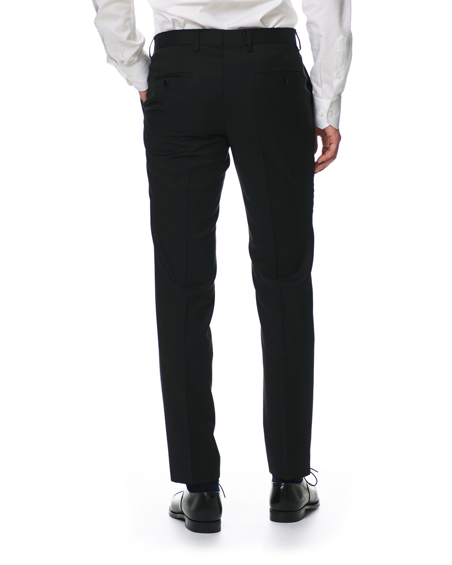 Homme | Pantalons | BOSS BLACK | BOSS Gibson Regular Fit Wool Trousers Black