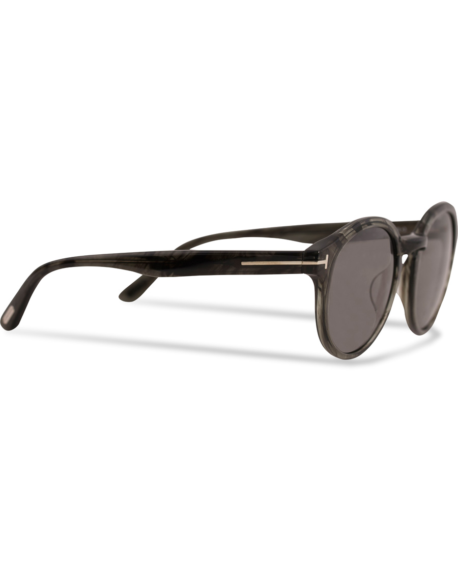 Homme | Tom Ford Lucho FT0400 Barberini Sunglasses Grey/Green | Tom Ford | Lucho FT0400 Barberini Sunglasses Grey/Green