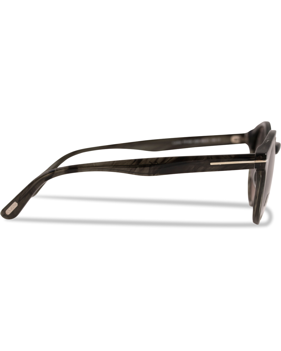 Homme | Tom Ford Lucho FT0400 Barberini Sunglasses Grey/Green | Tom Ford | Lucho FT0400 Barberini Sunglasses Grey/Green