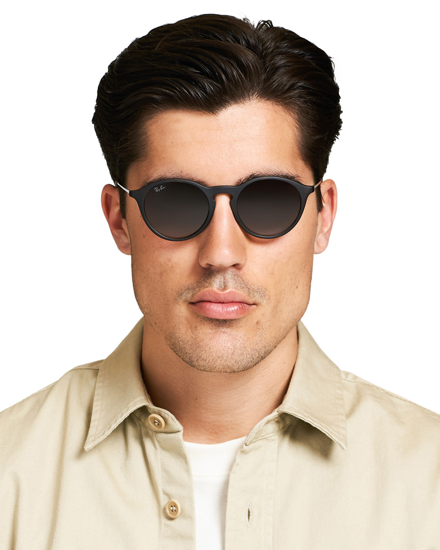 Homme | Ray-Ban 0RB4243 Round Sunglasses Rubber Havana | Ray-Ban | 0RB4243 Round Sunglasses Rubber Havana