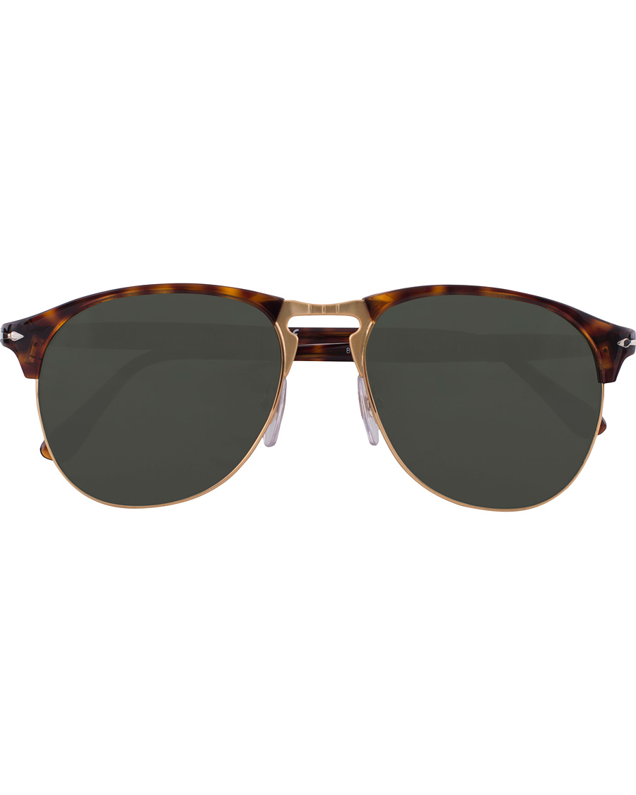 Homme | Persol 0PO8649S Sunglasses Havana/Green | Persol | 0PO8649S Sunglasses Havana/Green