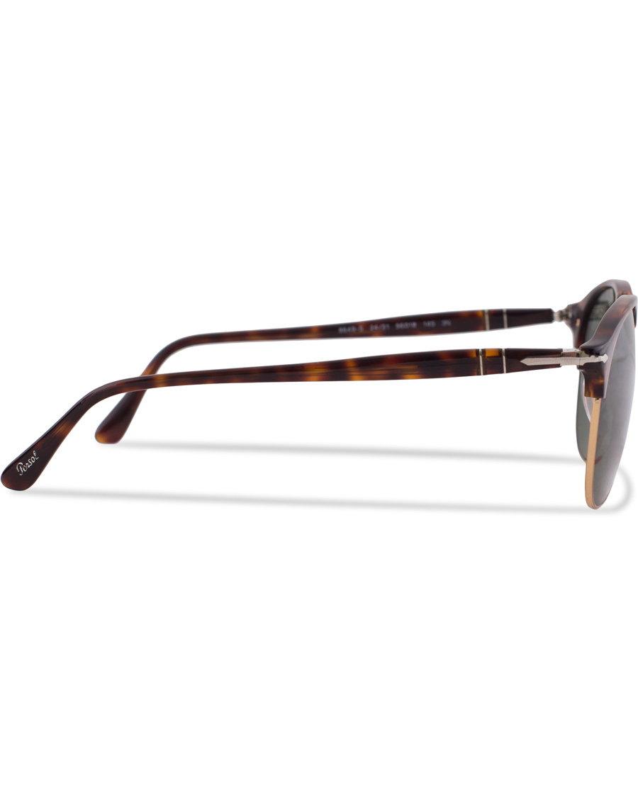 Homme | Persol 0PO8649S Sunglasses Havana/Green | Persol | 0PO8649S Sunglasses Havana/Green