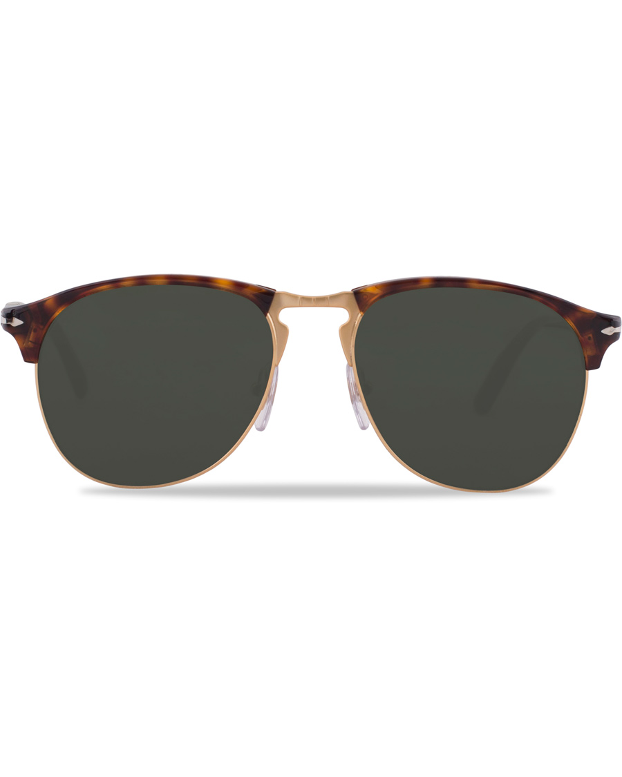 Homme | Persol 0PO8649S Sunglasses Havana/Green | Persol | 0PO8649S Sunglasses Havana/Green