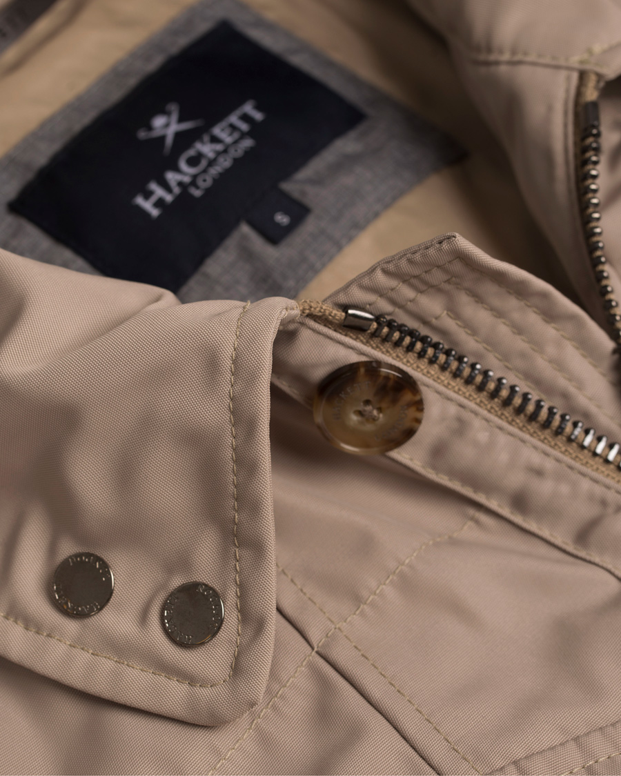 Heren | Jassen | Hackett | Fenton Field Jacket Sand