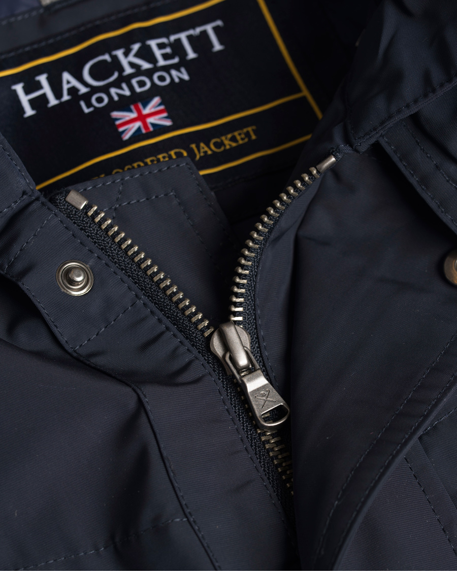 Heren | Jassen | Hackett | Velospeed Jacket Navy