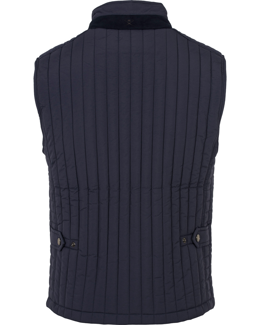Homme | Manteaux Et Vestes | Hackett | Channel Gilet Navy