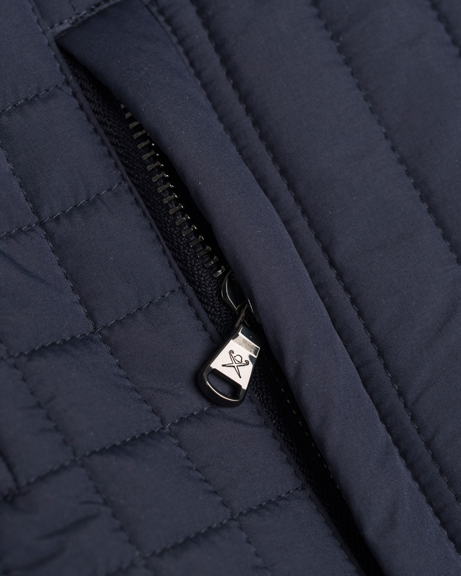 Homme | Manteaux Et Vestes | Hackett | Channel Gilet Navy