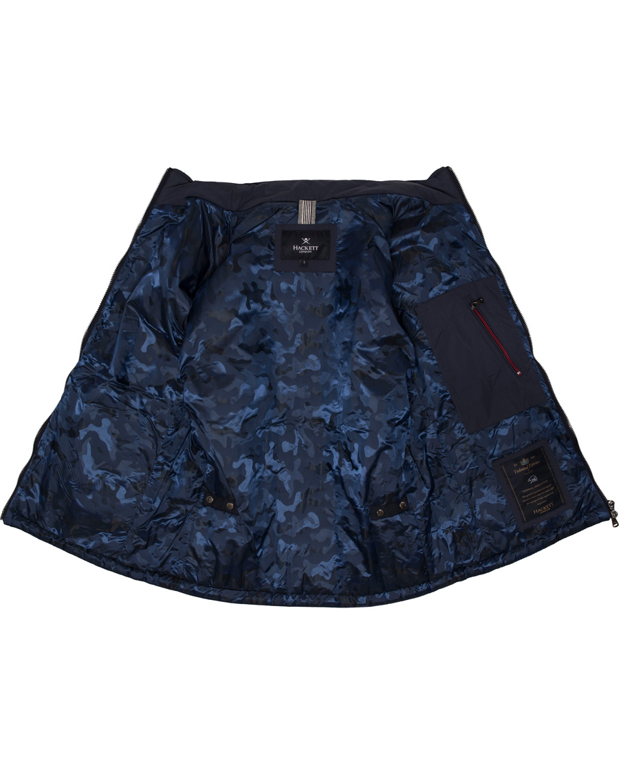 Homme | Manteaux Et Vestes | Hackett | Channel Gilet Navy