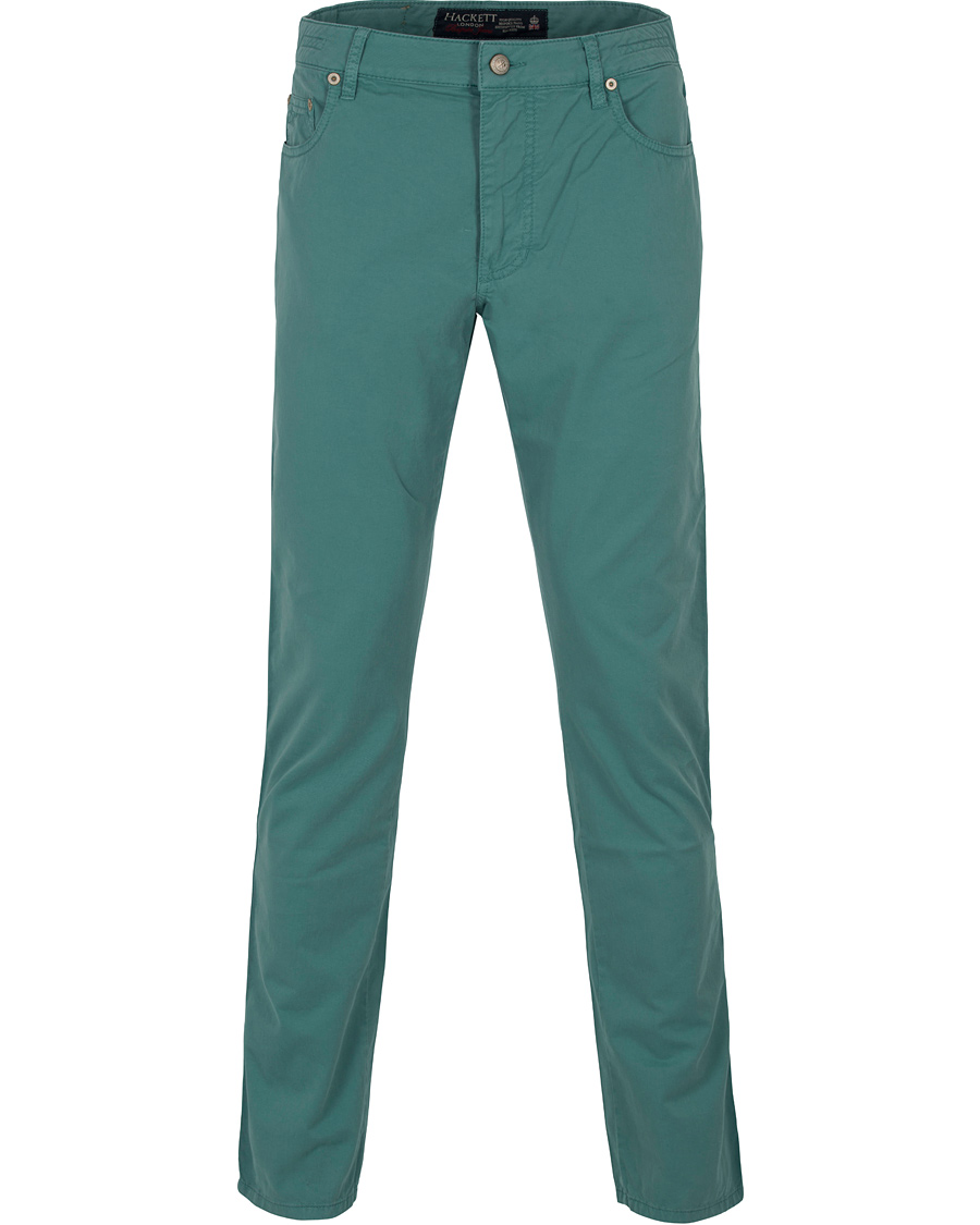 Homme | Pantalons | Hackett | Trinity Slim 5-Pocket Pants Mint Green