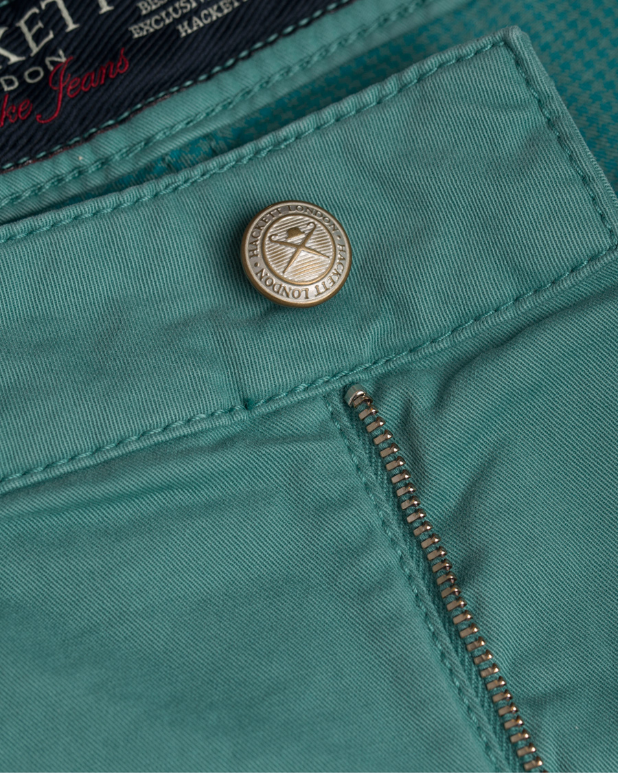 Homme | Pantalons | Hackett | Trinity Slim 5-Pocket Pants Mint Green