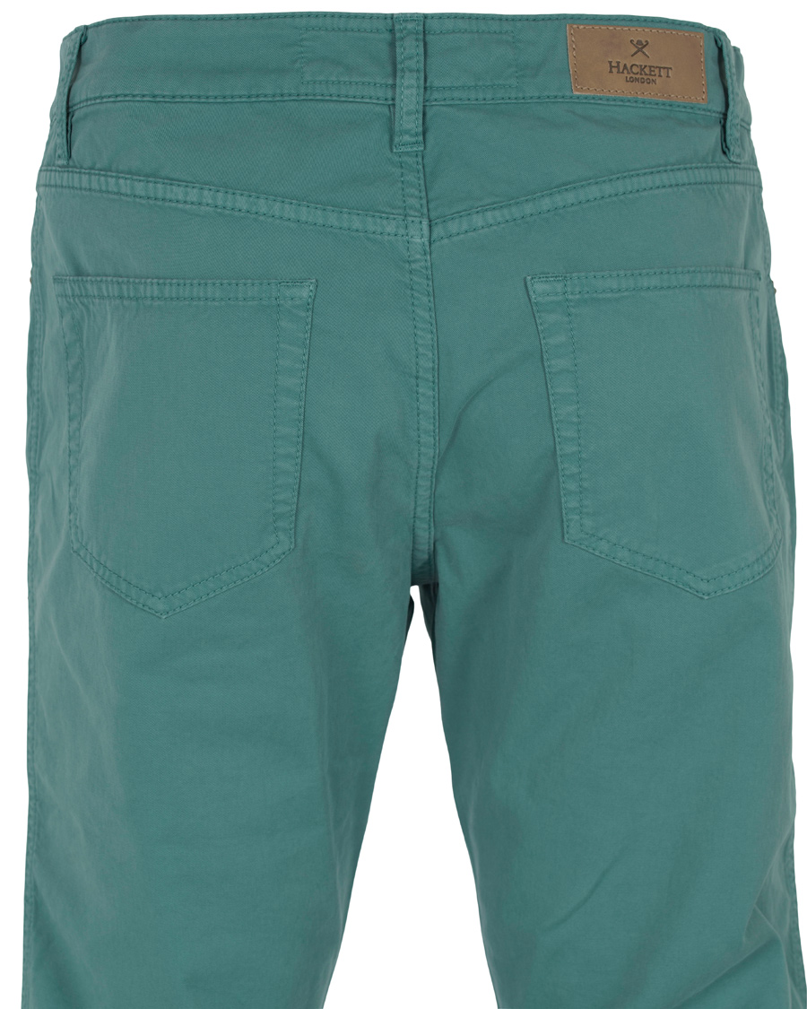 Homme | Pantalons | Hackett | Trinity Slim 5-Pocket Pants Mint Green
