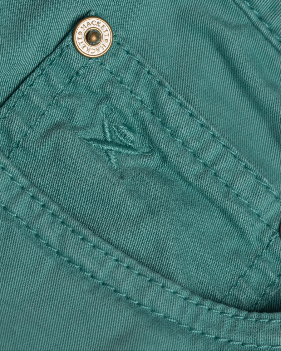 Homme | Pantalons | Hackett | Trinity Slim 5-Pocket Pants Mint Green