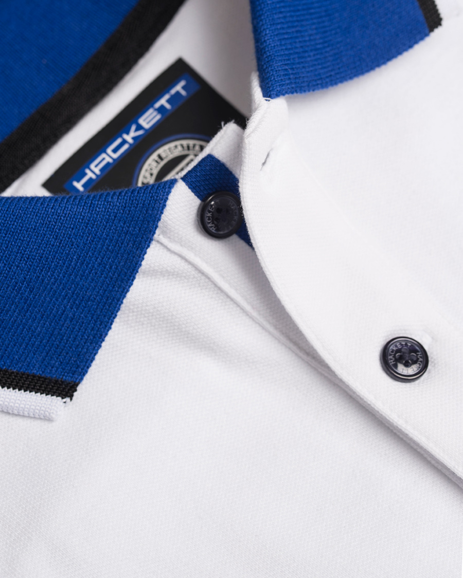 Homme | Polos | Hackett | London Rowing Club Polo White