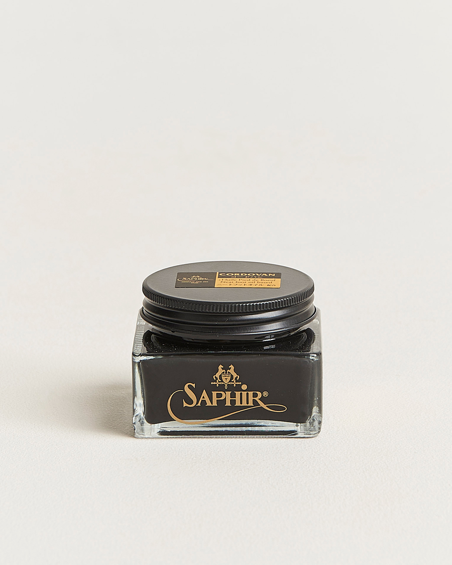 Heren | Schoenverzorging | Saphir Medaille d'Or | Cordovan Creme 75 ml Black