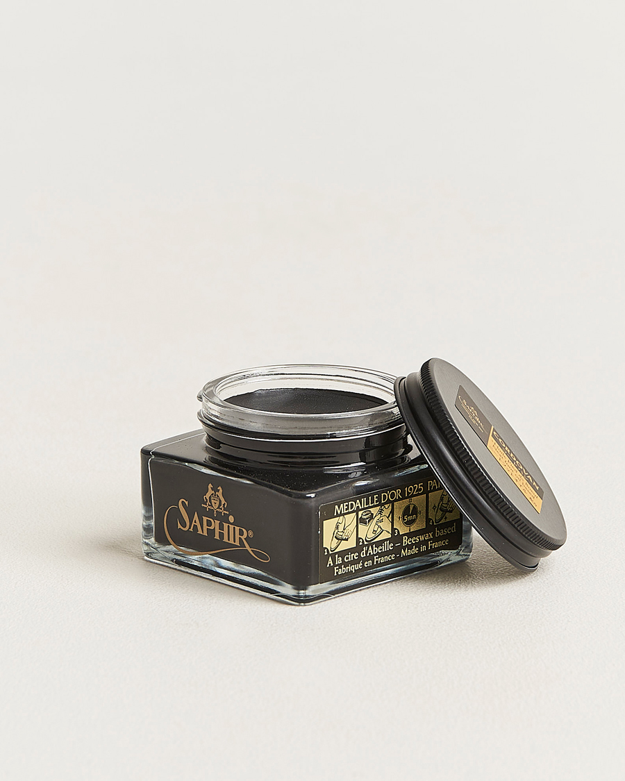 Heren | Schoenverzorging | Saphir Medaille d'Or | Cordovan Creme 75 ml Black