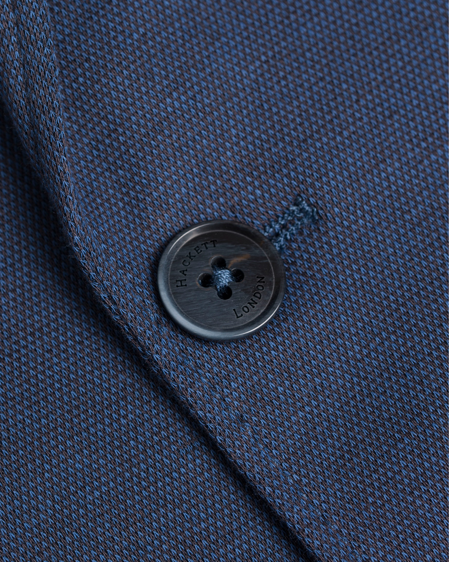Homme | Blazers | Hackett | Jersey Blazer Dusty Blue