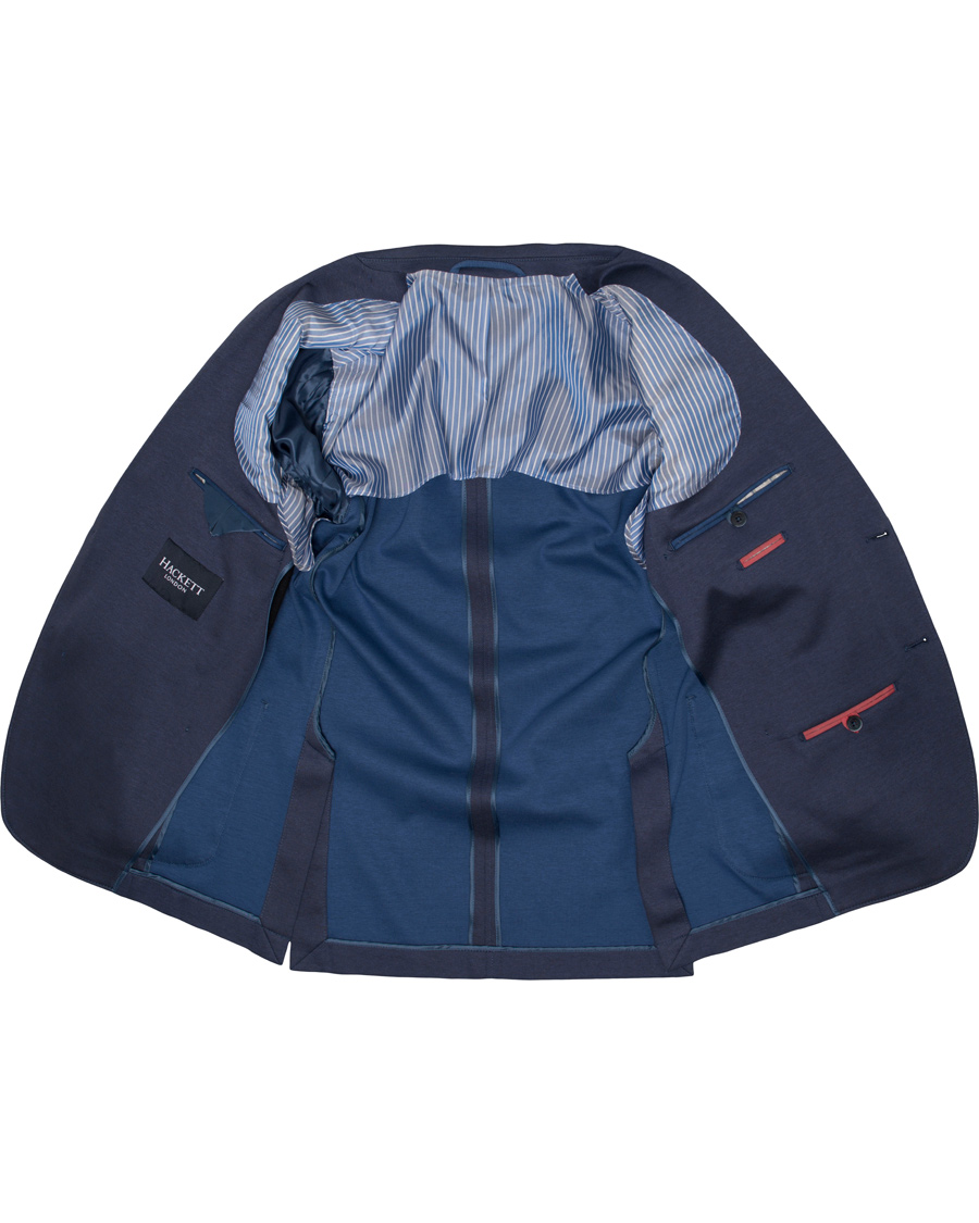 Homme | Blazers | Hackett | Jersey Blazer Dusty Blue
