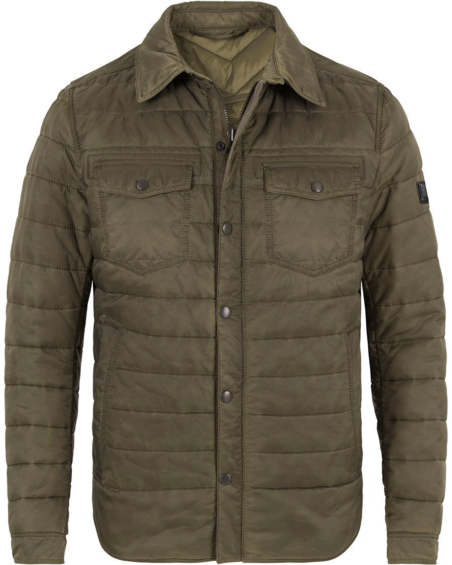 Heren | Jassen | BOSS ORANGE | BOSS Casual Owilder Shirt Jacket Olive Green