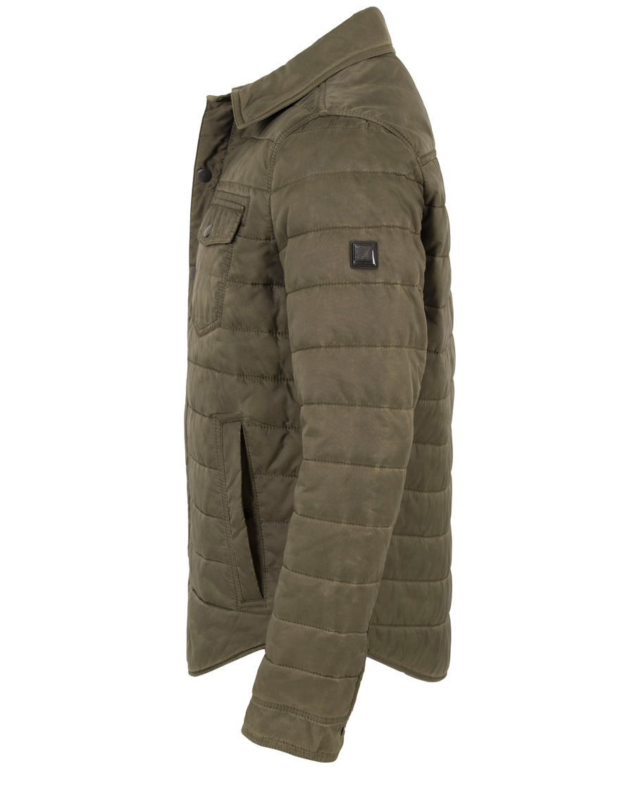 Heren | Jassen | BOSS ORANGE | BOSS Casual Owilder Shirt Jacket Olive Green