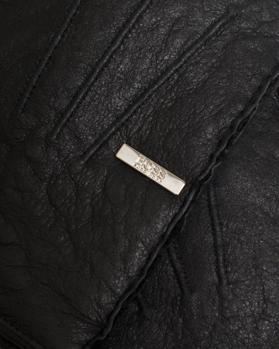 Heren | BOSS T-Hebis Lambskin Gloves Black | BOSS BLACK | BOSS T-Hebis Lambskin Gloves Black
