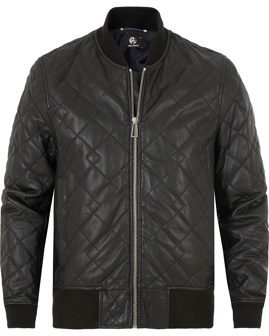 Homme | Manteaux Et Vestes | PS Paul Smith | Quilted Leather Jacket Black