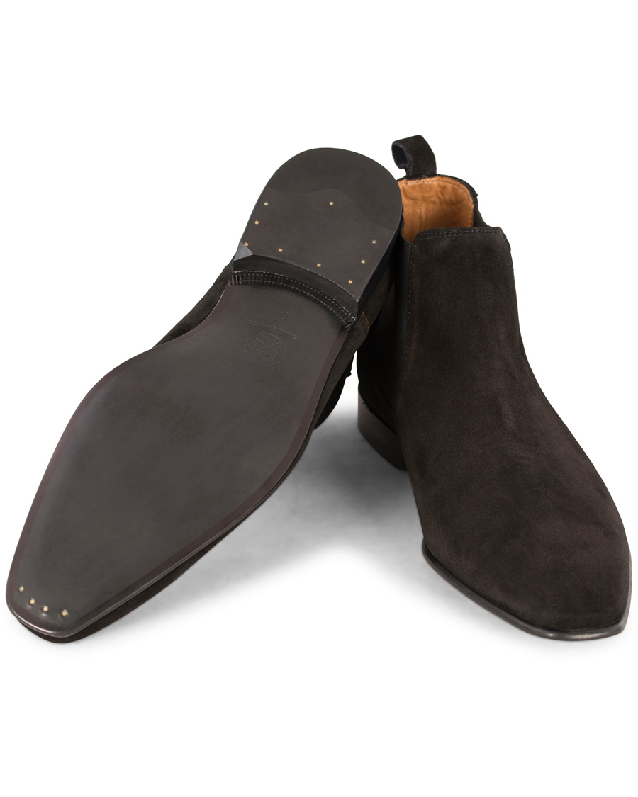 Heren | PS Paul Smith Falconer Chelsea Boot Black Suede | PS Paul Smith | Falconer Chelsea Boot Black Suede