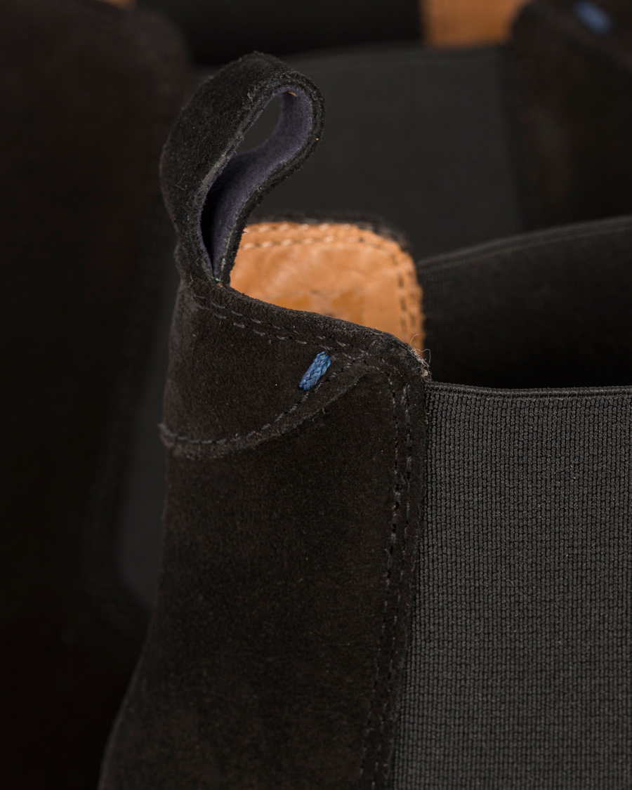 Heren | PS Paul Smith Falconer Chelsea Boot Black Suede | PS Paul Smith | Falconer Chelsea Boot Black Suede