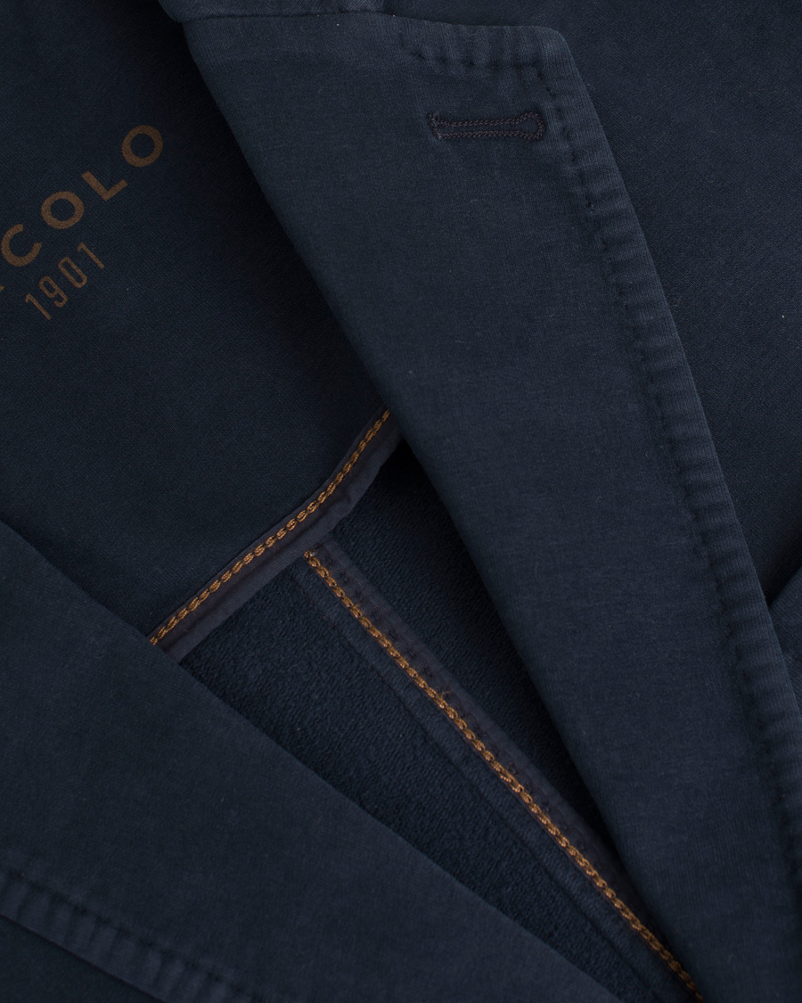 Heren | Blazers | Circolo 1901 | Jersey Patch Pocket Blazer Blue Navy