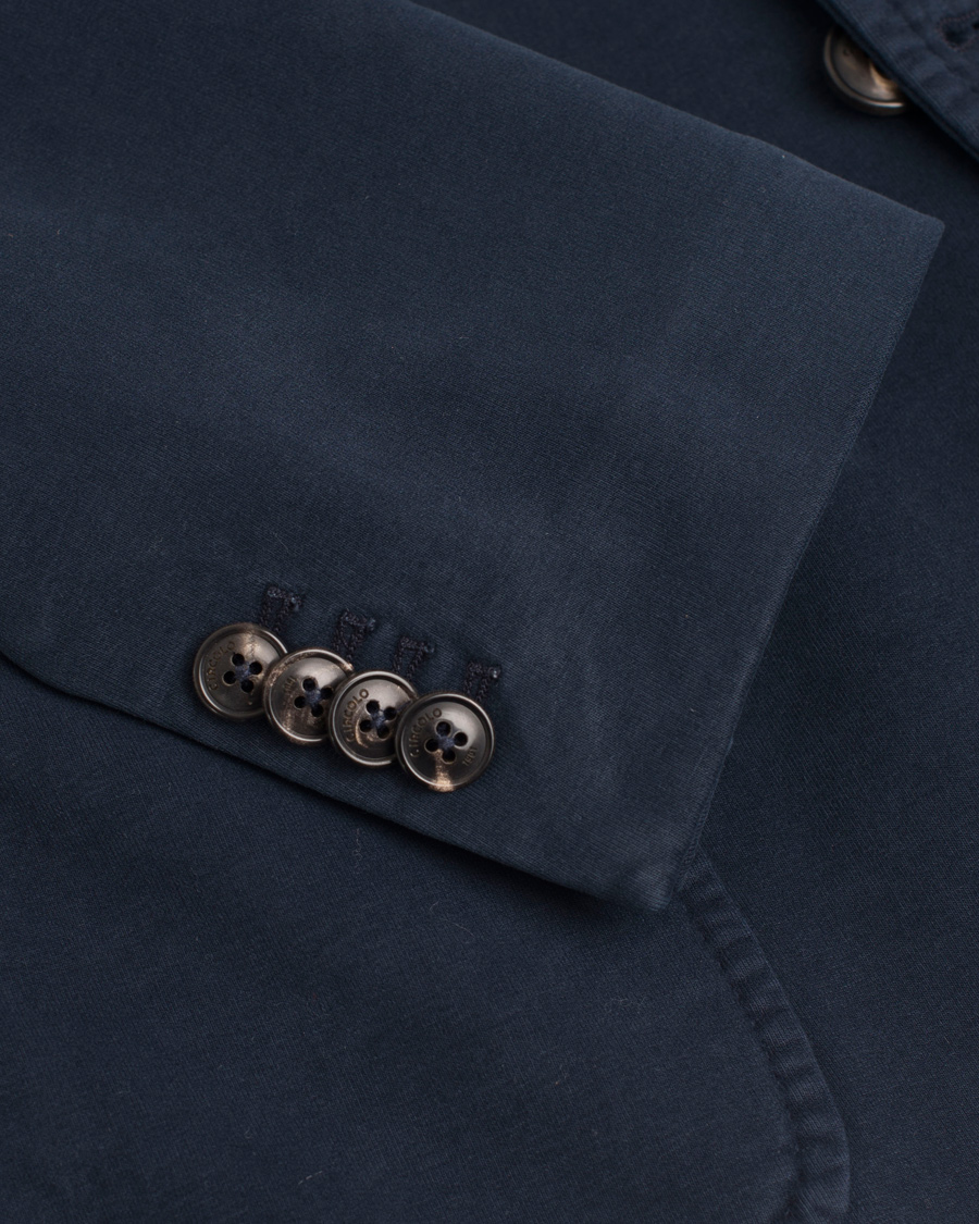 Heren | Blazers | Circolo 1901 | Jersey Patch Pocket Blazer Blue Navy