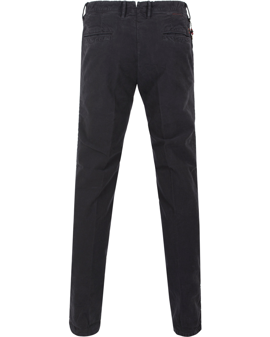 Heren | Broeken | Incotex | Slim Fit Garment Dyed Washed Chino Navy