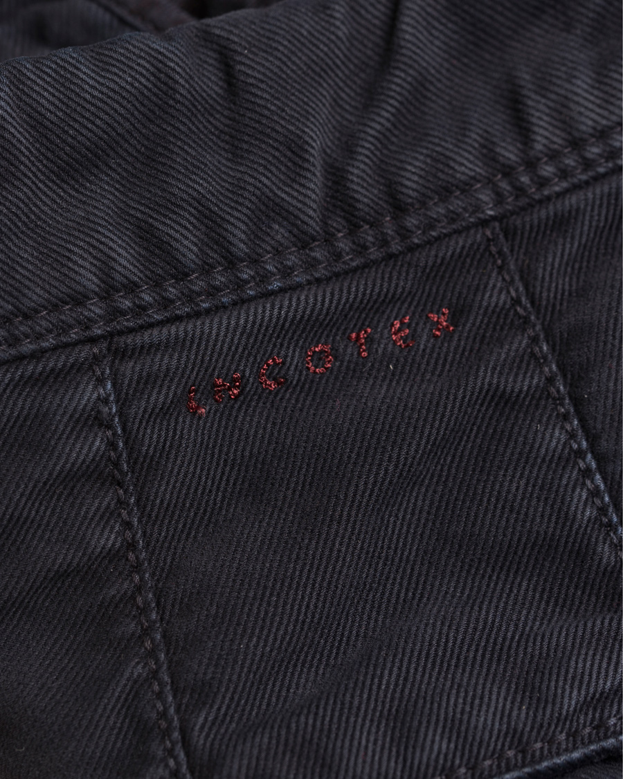 Heren | Broeken | Incotex | Slim Fit Garment Dyed Washed Chino Navy