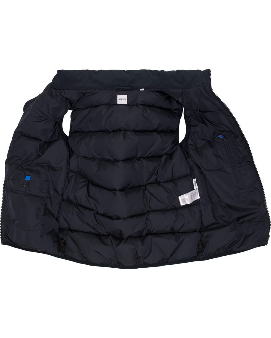 Homme | Manteaux Et Vestes | Aspesi | Down Vest Navy