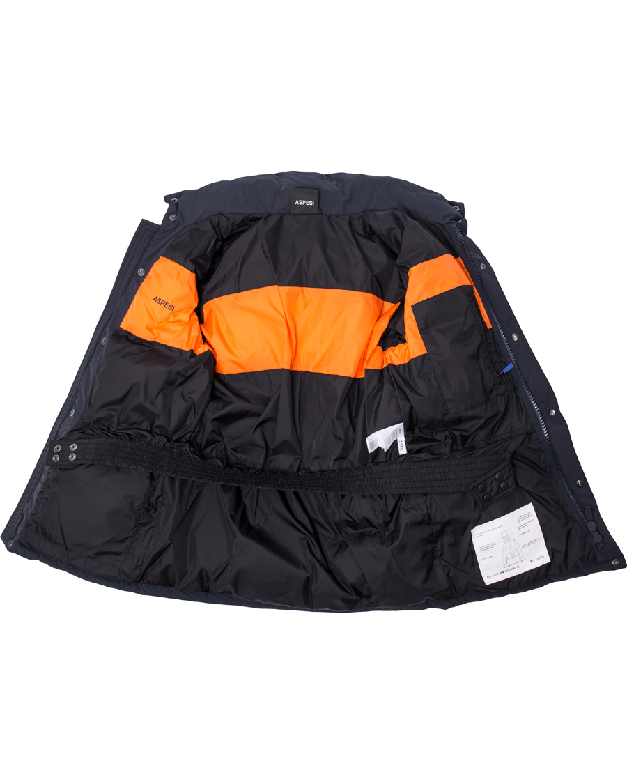 Homme | Manteaux Et Vestes | Aspesi | New Moshino Down Fill Jacket Navy