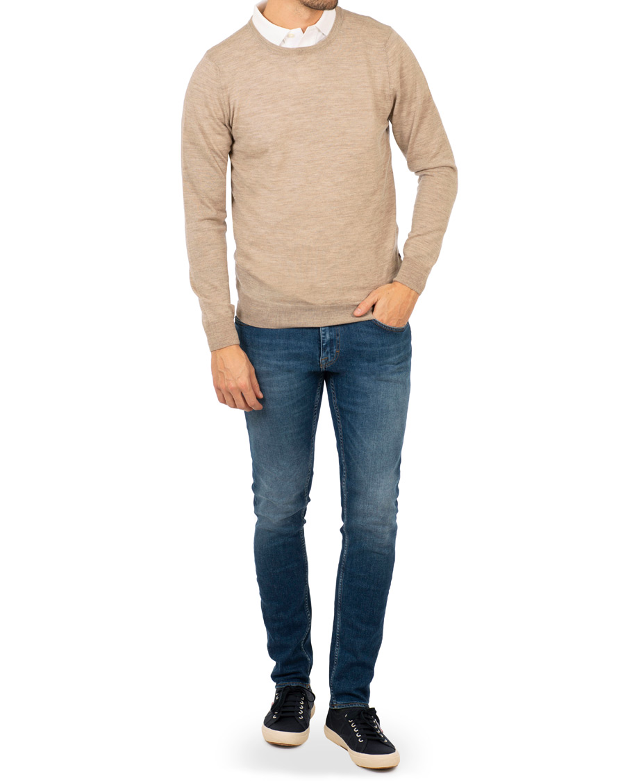 Heren | Truien | NN07 | Charles Merino Wool Nature Melange