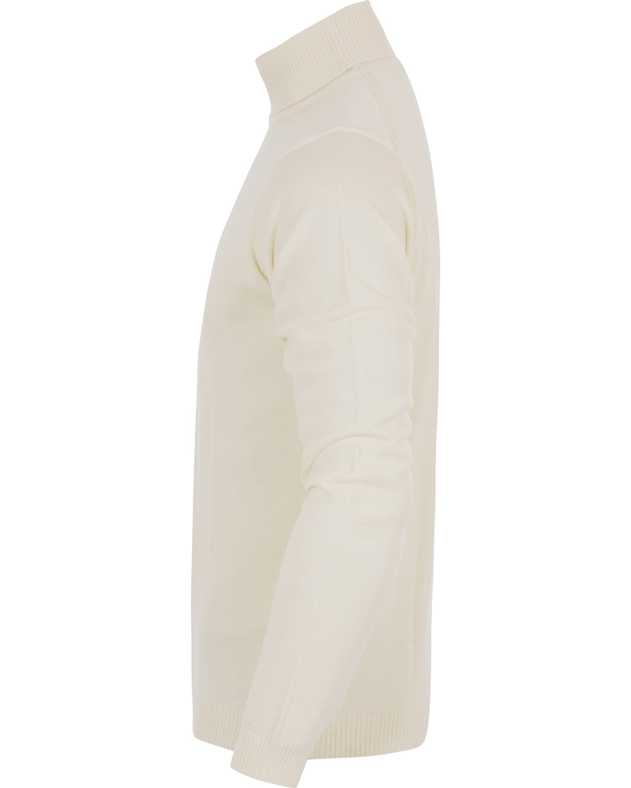 Heren | Truien | Stenströms | Roll Neck Pullover Off White