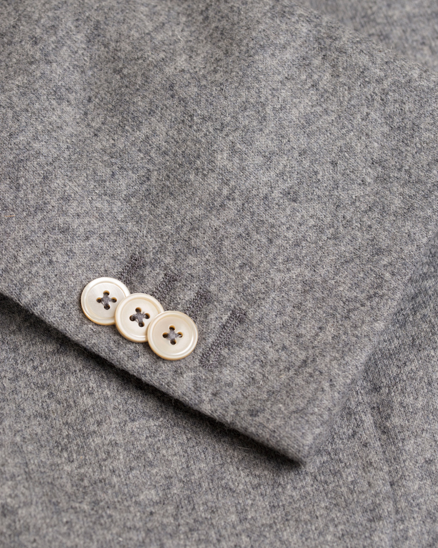 Heren | Blazers | Stenströms | Wool Blazer Grey