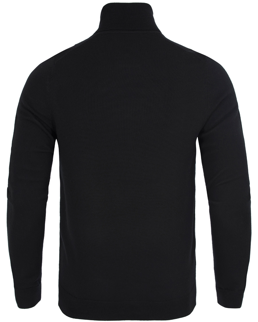 Homme | Pulls Et Tricots | Fred Perry | Merino Rollneck Sweater Black