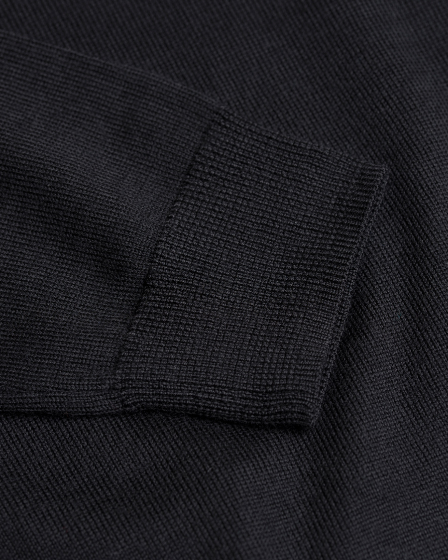 Homme | Pulls Et Tricots | Fred Perry | Merino Rollneck Sweater Black