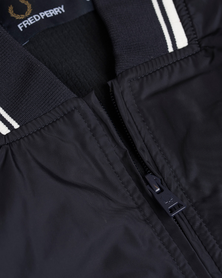 Homme | Manteaux Et Vestes | Fred Perry | Twin Tip Bomber Jacket Navy